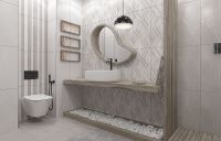 Керамическая плитка Керлайф Pulpis grey Rel 33 настенная 31,5х63 см — фото 3, Керамическая плитка