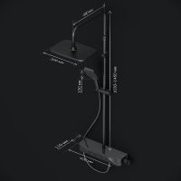 Товар: Душевая система AM.PM Func F078F322 с термостатом Черная матовая - фото 19 Душевая система AM.PM Func F078F322 с термостатом Черная матовая — фото 19, Душевое оборудование. Душевая программа