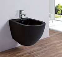 Биде Esbano Garcia ESVBGARCB подвесное Черное глянцевое — фото 2, Биде подвесные