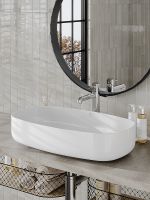 Товар: Раковина-чаша Orange 68 B07-675W Белая глянцевая - фото 7 Раковина-чаша Orange 68 B07-675W Белая глянцевая — фото 7, Раковины