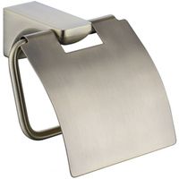 Держатель туалетной бумаги Kaiser KH-4500 с крышкой Бронза — фото 1, Держатели туалетной бумаги