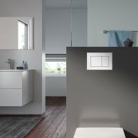 Инсталляция Tece Base 9400413 для подвесного унитаза с Белой кнопкой смыва — фото 6, Инсталляции