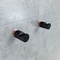 Комплект крючков Iddis Petite Черный матовый арт-PET2SR1i41 — фото 2, Крючки для полотенец