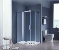 Душевой уголок Grossman Cosmo 120х90 L GR-1120L профиль Хром стекло прозрачное — фото 3, Душевые уголки