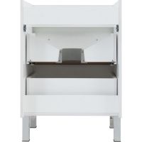 Тумба под раковину Aquanet Лукка 58 302396 подвесная Белая глянцевая — фото 7, Тумбы под раковину