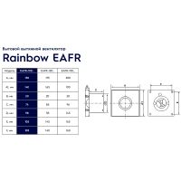 Вытяжной вентилятор Electrolux Rainbow EAFR-100 НС-1127175 Mirror — фото 6, Вытяжные вентиляторы