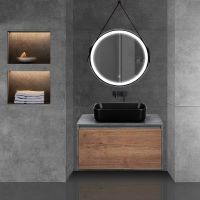 Товар: Тумба под раковину Vincea Mesa 80 VMC-2MS800TB подвесная T.Oak Beton - фото 11 Тумба под раковину Vincea Mesa 80 VMC-2MS800TB подвесная T.Oak Beton — фото 11, Тумбы под раковину