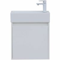 Товар: Тумба под раковину Aquanet Nova Lite 50 298853 подвесная Белая глянцевая - фото 1 Тумба под раковину Aquanet Nova Lite 50 298853 подвесная Белая глянцевая — фото 1, Мебель для ванной