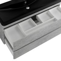 Тумба под раковину BelBagno 120 подвесная Cemento Verona Grigio арт-ALBANO-1200-2C-SO-CVG — фото 10, Тумбы под раковину