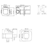 Товар: Гигиенический душ со смесителем WasserKRAFT Naab A8651.326.057.136 Хром - фото 6 Гигиенический душ со смесителем WasserKRAFT Naab A8651.326.057.136 Хром — фото 6, Душевое оборудование. Душевая программа