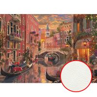 Фреска Ortograf Венеция 7752 Фактура флок FLK Флизелин (3,8*2,7) Разноцветный, Город — фото 1, Фрески