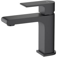 Смеситель для раковины Aquatek Лира AQ1410MB Черный матовый — фото 1, Смесители для раковины