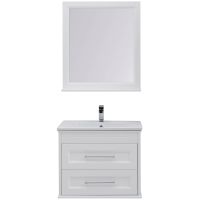 Комплект мебели для ванной Aquanet Бостон 80 210630 подвесной Белый матовый — фото 1, Комплекты мебели для ванной