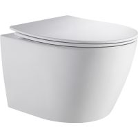 Комплект унитаза с инсталляцией Orange CI07-100W+APB200 с сиденьем Микролифт и клавишей смыва Хром глянцевый — фото 2, Комплекты унитаз + инсталляция