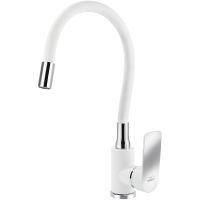 Смеситель для кухни Viko V-7758 Белый Хром — фото 1, Смесители для кухни