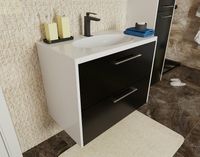 Товар: Тумба с раковиной Эстет Vegas 80 ФР-00003491 подвесная Белая - фото 2 Тумба с раковиной Эстет Vegas 80 ФР-00003491 подвесная Белая — фото 2, Тумбы с раковиной