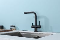 Смеситель для кухни Splenka S70.61.06 Черный матовый — фото 2, Смесители