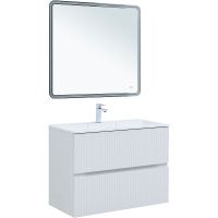 Товар: Тумба под раковину Aquanet Джейн 90 313287 подвесная Белая матовая - фото 8 Тумба под раковину Aquanet Джейн 90 313287 подвесная Белая матовая — фото 8, Тумбы под раковину