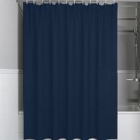 Штора для ванны Iddis Base 180х200 BS04P18i11 Синяя — фото 1, Аксессуары для туалета