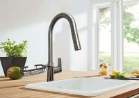 Смеситель для кухни BRNOU BR753-4 Сатин — фото 3, Смесители