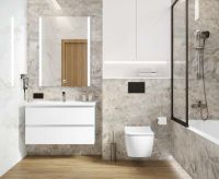 Керамогранит Laparet Vela Blue полированный 60х120 см — фото 2, Керамогранит