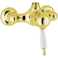 Смеситель для душа Migliore Oxford 19170 с термостатом Золото — фото 1, Смеситель для душа