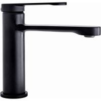 Товар: Смеситель для раковины Orange Vesper M10-021b Черный матовый - фото 4 Смеситель для раковины Orange Vesper M10-021b Черный матовый — фото 4, Смесители