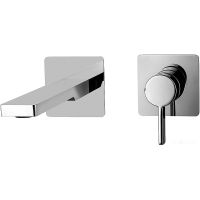 Смеситель для раковины Paffoni Rock RO105CR70 Хром — фото 1, Смесители для раковины