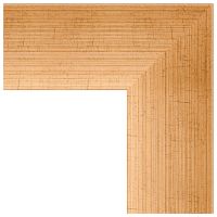 Зеркало Evoform Exclusive 96х66 с фацетом в багетной раме - Травленое золото 87 мм арт-BY 1181 — фото 3, Зеркала в ванную комнату