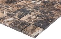 Товар: Керамическая мозаика StarMosaic Wild Stone Dark Emperador Matt JMST071 30,5x30,5 см - фото 2 Керамическая мозаика StarMosaic Wild Stone Dark Emperador Matt JMST071 30,5x30,5 см — фото 2, Мозаика