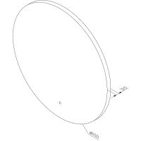 Зеркало AM.PM X-Joy 65 M85MOX40651S с подсветкой с ИК-сенсорным выключателем — фото 10, Зеркала в ванную комнату