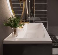 Раковина Paola Elegante 100 Белая глянцевая — фото 10, Раковины