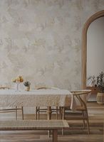 Обои Alessandro Allori Rebecca 15008-2 Винил на флизелине (1,06*10,05) Бежевый, Цветы — фото 2, Обои для стен