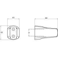 Товар: Держатель ручного душа Jacob Delafon E8A875-CP Хром - фото 3 Держатель ручного душа Jacob Delafon E8A875-CP Хром — фото 3, Держатели для душа