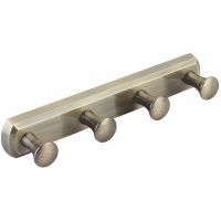 Вешалка для полотенец WasserKRAFT Exter K-1094 Светлая бронза — фото 1, Крючки для полотенец