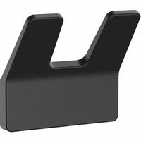 Крючок Iddis Slide SLIBS20i41 двойной Черный — фото 1, Крючки для полотенец