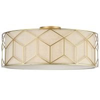 Люстра Maytoni House Messina H223-PL-05-G Льняная Золото — фото 1, Люстры