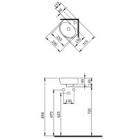 Раковина Berges Small 30 182011 Белая глянцевая — фото 4, Мини-раковины