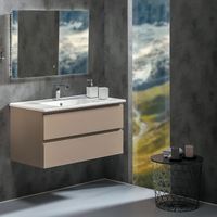 Товар: Тумба под раковину Boheme Armadi Art Capolda 100 849-100-LA подвесная Latte - фото 3 Тумба под раковину Boheme Armadi Art Capolda 100 849-100-LA подвесная Latte — фото 3, Мебель для ванной