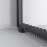 Душевой уголок Niagara Nova 80х80 NG-6822-34BLACK профиль Черный матовый стекло прозрачное — фото 10, Душевые уголки