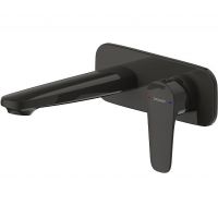 Смеситель для раковины Bravat Source Черный матовый арт-P8173218BW-ENG — фото 1, Смесители для раковины