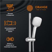 Товар: Душевая система Orange Merci M13-944cr Хром - фото 18 Душевая система Orange Merci M13-944cr Хром — фото 18, Душевое оборудование. Душевая программа