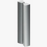 Душевая дверь Ravak Blix BLDP4 120 0YVG0U00ZH профиль Сатин стекло Графит — фото 4, Раздвижные душевые двери