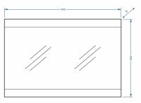 Зеркало Stella Polar Мадлен 100 SP-00000478 Белое — фото 3, Зеркала в ванную комнату