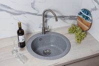 Товар: Кухонная мойка Reflection Core 50 RX1350GR Гравий - фото 3 Кухонная мойка Reflection Core 50 RX1350GR Гравий — фото 3, Кухонные мойки
