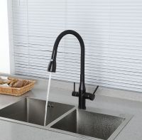 Смеситель для кухни Gappo G4399-66 Черный матовый — фото 24, Смесители для кухни