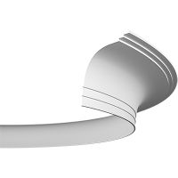 Карниз гибкий Европласт 1.50.271 2000x226x165 мм — фото 1, Карнизы