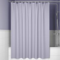 Штора для ванны Iddis Decor 180х200 D26P218i11 Фиолетовая — фото 1, Шторы для ванной