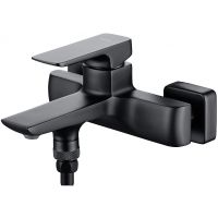 Смеситель для ванны Allen Brau Infinity 5.21006-31 Черный матовый — фото 1, Смеситель для ванны