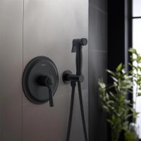 Товар: Гигиенический душ со смесителем Aquatek Классик AQ1519MB Черный матовый - фото 5 Гигиенический душ со смесителем Aquatek Классик AQ1519MB Черный матовый — фото 5, Душевое оборудование. Душевая программа